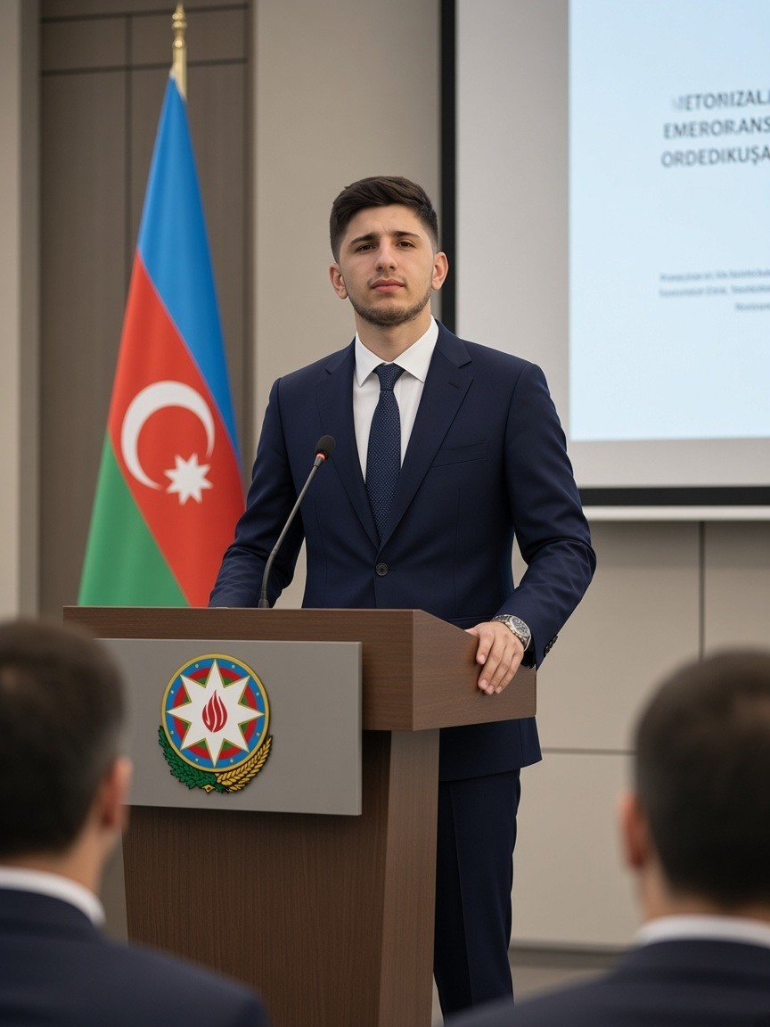 Ömər Babayev məruzədə